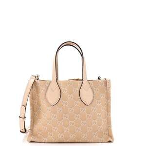 Gucci Ophidia Shopper Tote Gg Denim #221065G16B